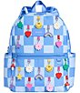 Kids Kane Blue Check Charm Backpack - Image 1