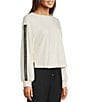Kinesis Boat Neck Long Sleeve Double Knit Pullover - Image 4