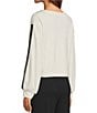 Kinesis Boat Neck Long Sleeve Double Knit Pullover - Image 5