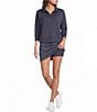 Kinesis Cargo Drawstring Coordinating Mid Rise Skort - Image 3