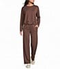 Kinesis Cloud Scuba Whipstitched Long Sleeve Pleated Hem Sweatshirt - Image 3