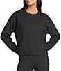 Kinesis Crew Neck Long Sleeve Rib Seamed Pullover - Image 1