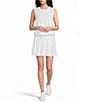 Kinesis Crew Neck Sleeveless Bubble Hem Tank - Image 3