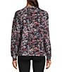 Kinesis Dandelion Print Crew Neck Long Sleeve Top, Color:Dandelion Multi - Image 2