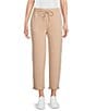 Kinesis Drawstring Elastic Waist Roll Cuff Sweatpants, Color:Light Taupe - Image 1