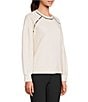 Kinesis Embroidered Crew Neck Long Sleeve Raglan Sweatshirt - Image 3