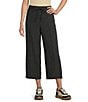 Kinesis Front Seam Cropped Coordinating Wide Leg Pants - Image 1