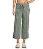 Kinesis Front Seam Cropped Coordinating Wide Leg Pants - Image 1