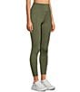 Color:Dusty Olive - Image 3 - High Rise 7/8 Moisture Wicking Leggings