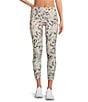 Kinesis High Rise Omega Print 7/8 Moisture Wicking Leggings, Color:Omega - Image 1