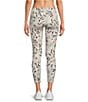 Kinesis High Rise Omega Print 7/8 Moisture Wicking Leggings, Color:Omega - Image 2