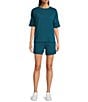 Kinesis Knit Short Sleeve Raw Edge Coordinating Tee