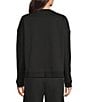 Kinesis Coordinating Mixed Pullover Sweatshirt, Color:Black - Image 2