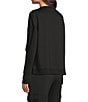 Kinesis Coordinating Mixed Pullover Sweatshirt, Color:Black - Image 4