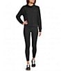 Kinesis Novelty Rib Cowl Neck Long Sleeve Top - Image 3