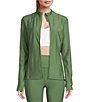 Color:Vineyard Green - Image 1 - Performance Full Zip Front Jacket
