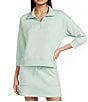 Kinesis Quarter-Zip Mock Neck 3/4 Sleeve Coordinating Pullover - Image 6