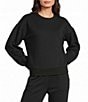 Kinesis Studded Long Sleeve Crew Neck French Terry Sweatshirt - Image 1