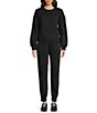 Kinesis Studded Long Sleeve Crew Neck French Terry Sweatshirt - Image 3