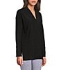 Kinesis V-Neck Long Sleeve Pullover - Image 3