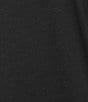 Kinesis V-Neck Raw Edge Dolman Tee, Color:Black - Image 4