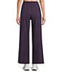 Kinesis Velour Knit Elastic Waist Wide Leg Coordinating Pants, Color:Mysterioso - Image 2