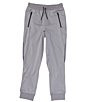 Color:Charcoal - Image 1 - Kinetic by Class Club Big Boys 8-20 Tapered Jogger Pants