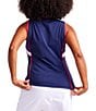 Color:Navy - Image 2 - Activate Sleeveless Golf Top