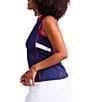 Color:Navy - Image 3 - Activate Sleeveless Golf Top