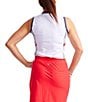 Color:White - Image 2 - Activate Sleeveless Golf Top