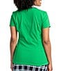 Color:Rye Grass Green - Image 2 - Classic & Fantastic Short Sleeve Collar V-Neck Golf Shirt