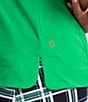 Color:Rye Grass Green - Image 4 - Classic & Fantastic Short Sleeve Collar V-Neck Golf Shirt