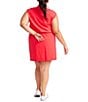 Color:Tomato Red - Image 2 - Fall Ball Golf Dress