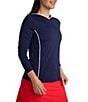 Color:Navy - Image 3 - Layer It Up Long Sleeve Hoodie