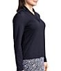 Color:Black - Image 3 - Lovely Layer UPF Long Sleeve Golf Top