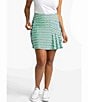 Color:Chevron Green - Image 1 - Party Pleated Golf Skort