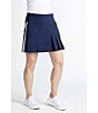 Color:Navy - Image 1 - Party Pleated Golf Skort