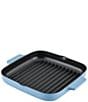 Color:Blue Velvet - Image 1 - Kitchenaid Enameled Cast Iron Square Grill and Roasting Pan, 11-Inch