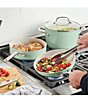 KitchenAid Hard Anodized Ceramic Nonstick 10-Piece Cookware Pots and Pans Set - Image 2