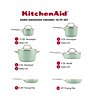 KitchenAid Hard Anodized Ceramic Nonstick 10-Piece Cookware Pots and Pans Set - Image 5