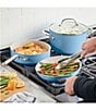 Color:Blue Velvet - Image 3 - Hard Anodized Ceramic Nonstick 10-Piece Cookware Pots and Pans Set