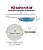 Color:Blue Velvet - Image 6 - Hard Anodized Ceramic Nonstick Frying Pan, 10-Inch
