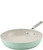 Color:Pistachio - Image 1 - Hard Anodized Ceramic Nonstick Frying Pan, 12.25-Inch