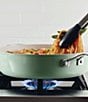 Kitchenaid Hard Anodized Ceramic Nonstick Saute Pan with Lid, 5-Quart - Image 3