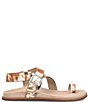 Kork-Ease Anya Calf Hair Toe Loop Ankle Wrap Flat Sandals - Image 2