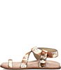 Kork-Ease Anya Calf Hair Toe Loop Ankle Wrap Flat Sandals - Image 4