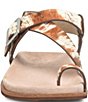 Kork-Ease Anya Calf Hair Toe Loop Ankle Wrap Flat Sandals - Image 5