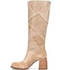 Kork-Ease Asbee Leather and Suede Patchwork Tall Boots - Image 4