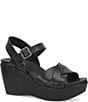 Color:Black - Image 1 - Ava 2.0 Wedge Platform Sandals