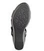 Color:Black - Image 4 - Ava 2.0 Wedge Platform Sandals